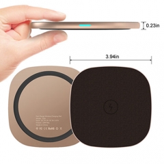 10 w Quick Draadloos Opladen Pad Voor Galaxy S9 S8 10 w QI Gecertificeerd 7.5 w Snelle Draadloze Oplader voor Iphone X 8 Plus 7.5 w