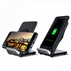 DCAE 10 W Qi Draadloze Oplader Voor iPhone X 8 Snelle Draadloze Opladen Pad Stand Dock Station Telefoon Houder voor Samsung Note 8 S9 S8