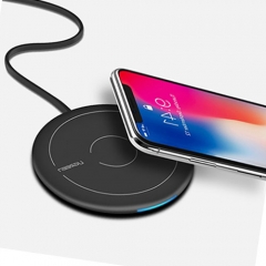 Ugreen Qi Draadloze Oplader voor iPhone 8/X/8 Plus 10 w Snelle Draadloze Opladen Pad voor Samsung galaxy S8 S9 S7 Draadloze Oplader