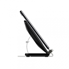 DCAE 10 W Qi Draadloze Oplader Voor iPhone X 8 Snelle Draadloze Opladen Pad Stand Dock Station Telefoon Houder voor Samsung Note 8 S9 S8