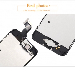 Ecran voor iPhone 5 s 6 s 6 s plus Lcd-scherm Touch Screen Digitizer Volledige Vergadering Vervanging + home Button + Front Camera + Gift