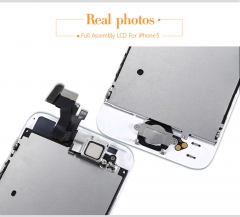 Ecran voor iPhone 5 s 6 s 6 s plus Lcd-scherm Touch Screen Digitizer Volledige Vergadering Vervanging + home Button + Front Camera + Gift