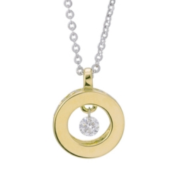 Vega 18ct Gold Diamond Pendant
