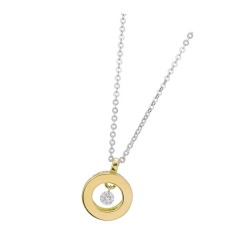 Vega 18ct Gold Diamond Pendant