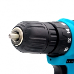 Mini Drill electric Screwdriver Cordless Drill 2 Batteries drilling Eu plug Plastic box Two Speed drill power tools
