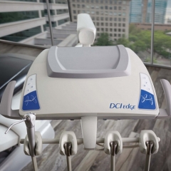 DCI Edge Over the Patient Auto Dental Unit w/PMU and Cuspidor, Gray PN DO5650