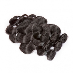 Weave Beauty Body Wave Peruvian Haar Weefsel Bundels Menselijk Haar Bundels Met Vetersluiting 7A Virgin Haar Gratis Verzending
