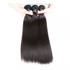 Steil Haar Bundels Met Sluiting Braziliaanse Straight Human Hair Weave 3 Bundels Met Sluiting Menselijk Haar Inslag Met Sluiting