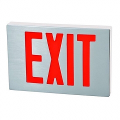 Cast Aluminum LED Exit Sign - 120/277V