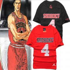 WS_COS Slam Dunk Shohoku High Sakuragi Hanamichi Red  Jersey V2 Set M Akagi