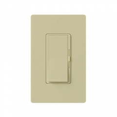 Lutron Diva Dimmer Switch for Halogen and Incandescent Bulbs, Single-Pole, with Wallplate, DVW-600PH-WH